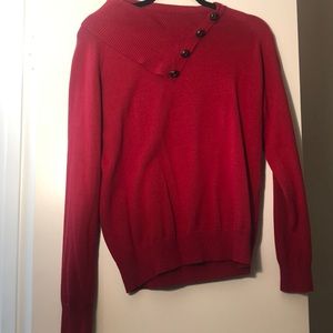 Red sweater